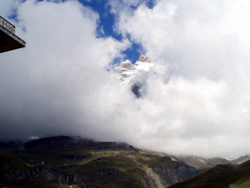 3. Tag - Valtournenche, Matterhorn im Nebel